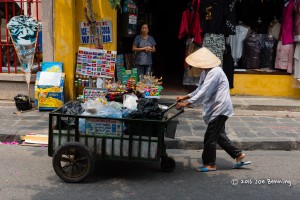 Pushing Goods to Market in Hoi An
