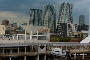 Welcome to Tokyo: A view from the ship