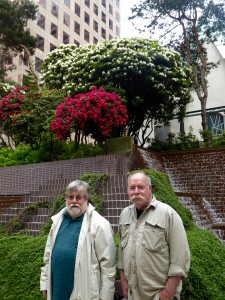 2 of the 3 famous Brothers Benning - Bob and Joe in Vancouver