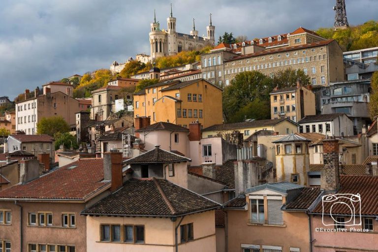 The Old City in Lyon, France