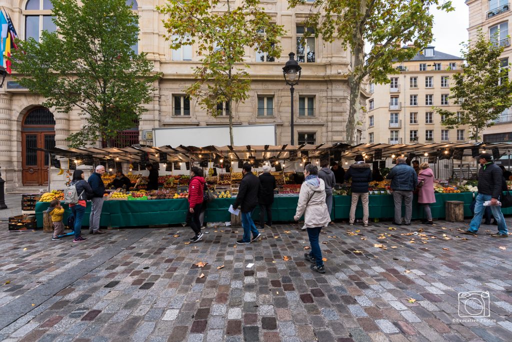 Farmer's Market in Paris, France