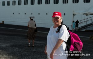 Mary Anne by the Serenity in the dock in Samoa