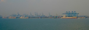 some of the cargo passing through the Strait of Malacca