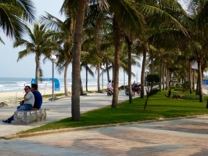 The Boulevard along China Beach (like Da Nang's version of Ocean Avenue in Spring Lake)