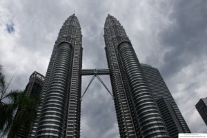 Petronas Twin Towers of Kuala Lumpur, Malaysia