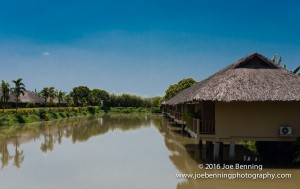 Resort along the Mekong River