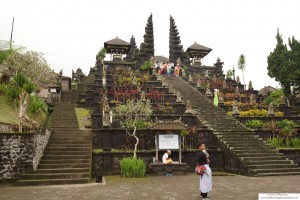 Shot taken by the last stairway leading to to the Pura Besakih, the largest Hindu Temple in Bali