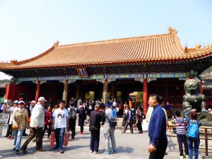 One of the many pavilions at the Summer Palace 