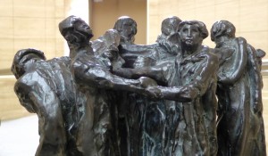 Burghers of Calais - another view