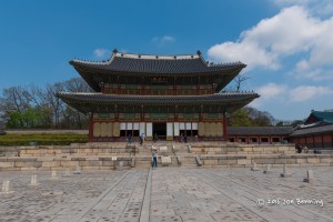 The Changdeokgung Palace in Seoul, Korea