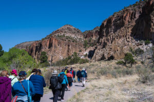 Hiking in Bandelier National Monument