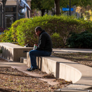 Man in Park