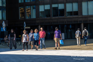 Tourists in Halifax