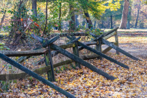 Wooden Fence in Great Falls National Park