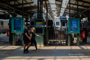 Walking Through Hoboken Train Station
