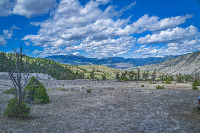 Panoramic View of Yellowstone Valley