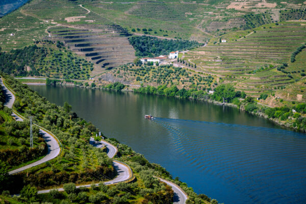A Photograph of the Scenic Douro River Valley